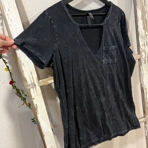Torrid Charcoal Short Sleeve Tee